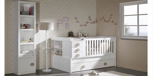 Dormitorio Infantil Cuna  Convertible 278